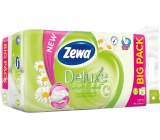Zewa Deluxe Camomile Comfort 3vrstvý toaletní papír, 16 rolí, 19,3 m role