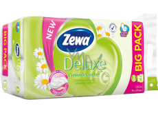 Zewa Deluxe Camomile Comfort 3vrstvý toaletní papír, 16 rolí, 19,3 m role