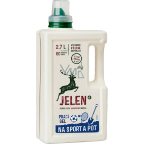 Jelen żel do prania Sport i pot, 30 prań, 1,35 l Jelen żel do prania Sport i pot, 30 prań, 1,35 l