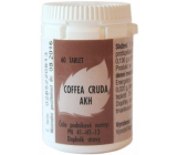 AKH Coffea Cruda homeopatyczny suplement diety pomaga w koncentracji, przeciw bólowi, kołatanie serca 60 tabletek