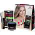 Dermacol Black Magic Mattifying Face Moisturizer hydratační pleťový gel pro ženy 50 ml + 3D textilní pleťová maska 15 ml + Black Swan řasenka černá 10 ml, kosmetická sada