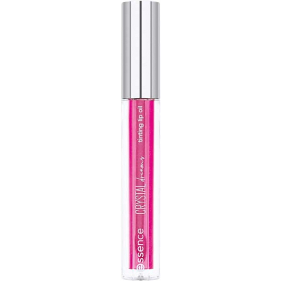 Essence Crystal Dreams zabarvený olej na rty 02 Crystal Love 2,3 ml