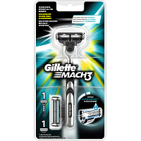 Gillette Mach3 maszynka do golenia + 2 głowice