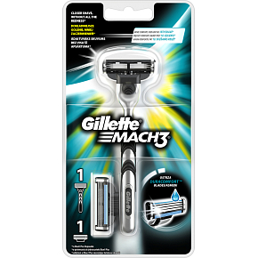 Gillette Mach3 maszynka do golenia + 2 głowice