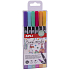 Apli Brush Marker marker do malowania z dwoma końcówkami pastelowy 6 sztuk, zestaw