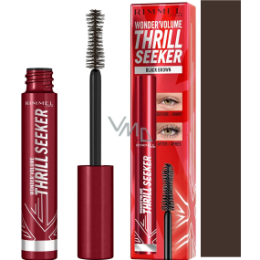 Rimmel London Wonder Volume Thrill Seeker objemowa i wydłużająca mascara Black Brown 8 ml Rimmel London Wonder Volume Thrill Seeker objemowa i wydłużająca mascara Black Brown 8 ml