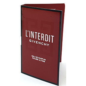 Givenchy L'Interdit Rouge Ultime perfumowane woda dla kobiet 1 ml z rozpylaczem, próbka