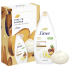 Dove Nourishing Care Argan Oil żel pod prysznic 250 ml + Nourishing Moroccan Argan Oil kremowe mydło w kostce z olejem arganowym 90 g, zestaw kosmetyczny