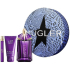 Thierry Mugler Alien woda perfumowana 60 ml + woda perfumowana 10 ml miniatura + mleczko do ciała 50 ml, zestaw prezentowy dla kobiet