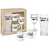 Albi Zestaw rodzinny - szklanka do wina 220 ml + kufel 500 ml + kubek 2 x 100 ml, zestaw prezentowy