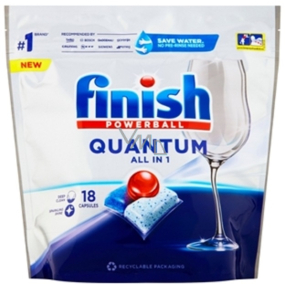 Finish Quantum All in 1 tabletki do zmywarki 18 sztuk