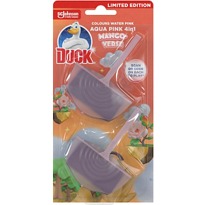 Duck WC blok 4in1 Mango, 2x 36 ml