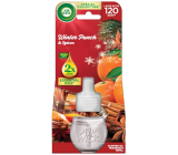 Air Wick Essential Oils Elektric Winter punch - Zimní punč elektrický osvěžovač náhradní náplň 19 ml