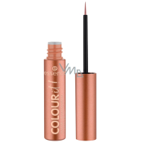 Essence Colour it! metaliczne płynne linie do oczu 01 Burnished Bronze 3 ml