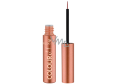 Essence Colour it! metalické tekuté oční linky 01 Burnished Bronze 3 ml