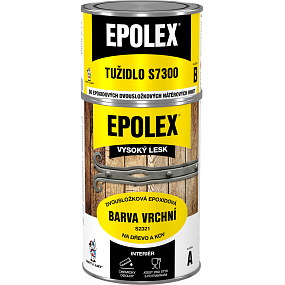 EPOLEX BARWA WIERZCHNIA S2321 epoksydowa dwuskładnikowa na drewno, metal, mur, 1000 biała, 700 g + utwardzacz 240 g