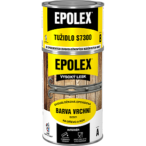 EPOLEX BARWA NA WIERZCH S2321 epoksydowa dwuskładnikowa na drewno, metal, mur, 1000 biała, 700 g + utwardzacz 240 g