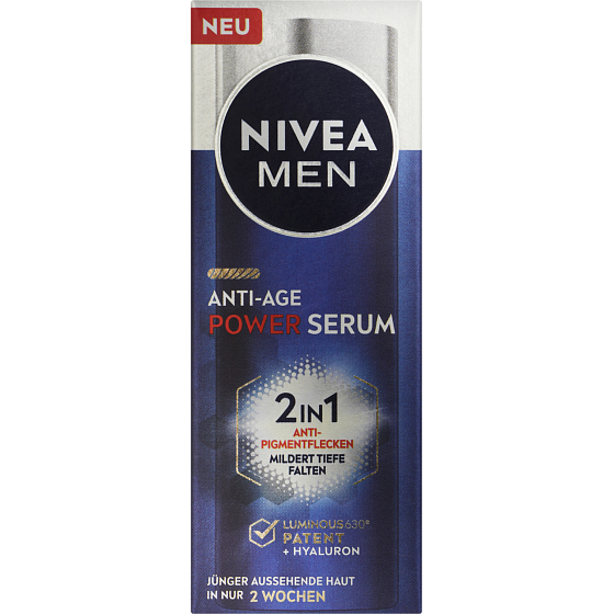 Nivea Men Anti-Age Power Serum wzmacniające serum 2 w 1, 30 ml