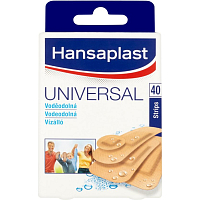 Hansaplast Universal wodoodporna plaster, 40 sztuk