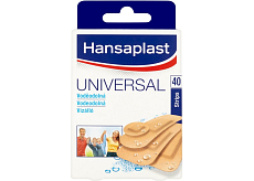 Hansaplast Universal wodoodporna plaster, 40 sztuk