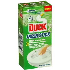 Duck Fresh Stick Leśny 3x żelowe paski do WC misy 27 g Duck Fresh Stick Leśny 3x żelowe paski do WC misy 27 g