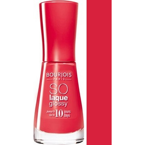 Bourjois So Laque Glossy lak na nehty 02 Prepp Hibiscus 10 ml