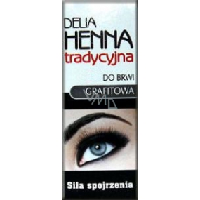 Delia Cosmetics Henna barwa do brwi Grafitowa 2 g