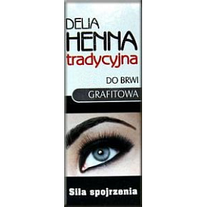Delia Cosmetics Henna barwa do brwi Grafitowa 2 g