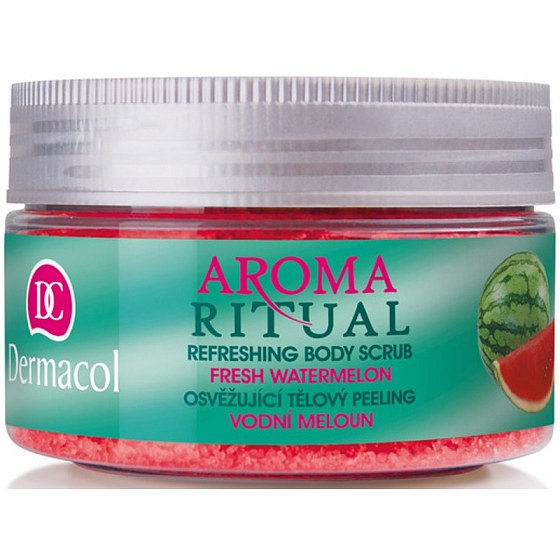 Dermacol Aroma Ritual Arbuz Osvěžující tělový peeling 200 g Fresh Watermelon