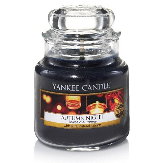 Yankee Candle Autumn Night - Podzimní noc vonná svíčka Classic střední sklo 411 g