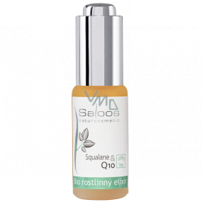 Saloos Bio Squalane & Q10 eliksir roślinny do głębokiej pielęgnacji skóry dojrzałej 20 ml