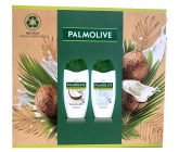Palmolive Naturals Coconut & Milk sprchový krém 250 ml + Sensitive Skin Milk Protein sprchový krém 250 ml, kosmetická sada
