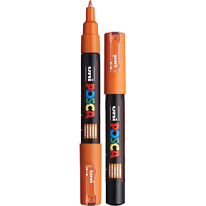 Posca Uniwersalny akrylowy marker 0,7 - 1 mm Pomarańczowy PC-1M