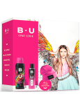 B.U. One Love woda toaletowa 50 ml + dezodorant w sprayu 150 ml + czapka, zestaw kosmetyczny dla kobiet