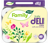 Tento Family Delicate papier toaletowy 117 kawałków 3 warstwy 24 sztuk