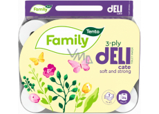 Tento Family Delicate papier toaletowy 117 kawałków 3 warstwy 24 sztuk
