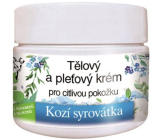 Bione Cosmetics Krem do twarzy i ciała z mleka koziego 260 ml