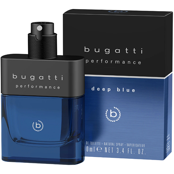 Bugatti Performance Deep Blue woda toaletowa dla mężczyzn 100 ml