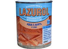 Lazurol Aqua S Akryl V1302 lesk lak na dřevo 600 g