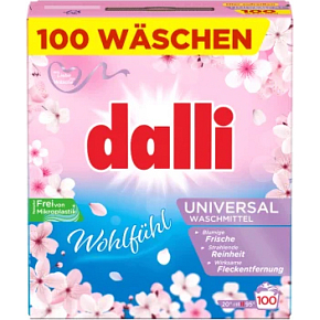 Dalli proszek do prania Uniwersalny 100 prań, 6 kg