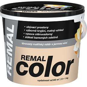 REMAL Color farba malarska na ścianę 230 Magnolie, 5 + 1 kg REMAL Color farba malarska na ścianę 230 Magnolie, 5 + 1 kg