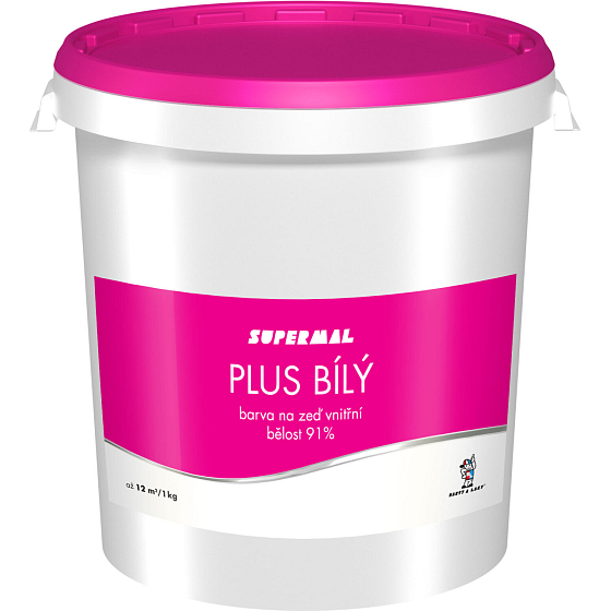 Supermal Plus biały do wewnętrznych powłok, 40 kg