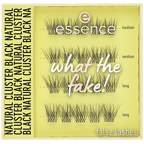 Essence umělé řasy What the fake! 06 Natural cluster black, 1 g