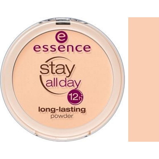 Essence Stay All Day 12h Long-lasting Powder pudr 15 Matt Creme 9 g