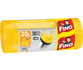 Fino Color Worki na śmieci z uchwytami żółte, 7 µm, 20 litrów, 44 x 50 cm, 30 sztuk