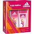 Adidas Fruity Rhythm parfémovaný deodorant sklo 75 ml + deodorant sprej 150 ml, kosmetická sada