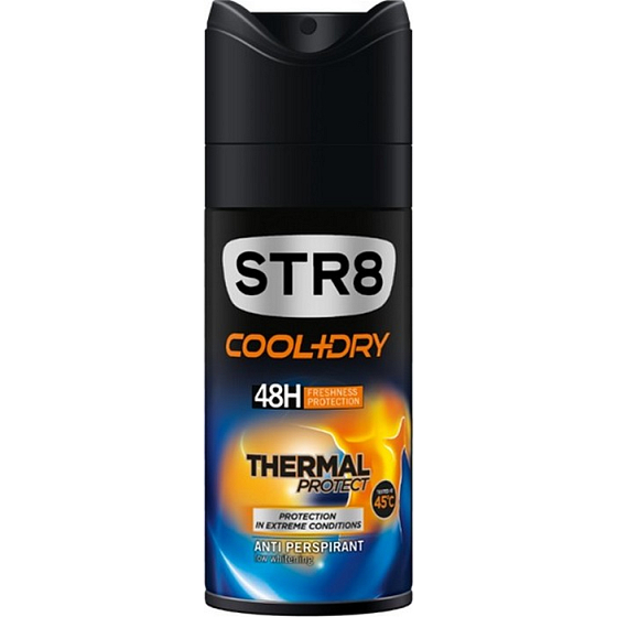Str8 Cool + Dry Thermal Protect 48h antiperspirant deodorant sprej pro muže 150 ml