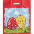Nekupto Igelitová taška 380 x 450 mm Velikonoční Kuře