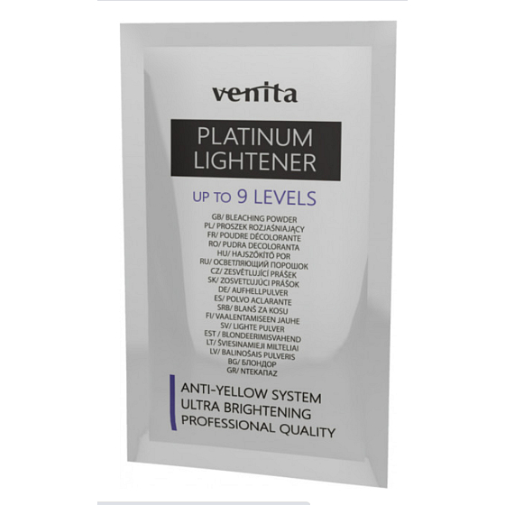 Venita Platinum Lightener zesvětlovač až o 9 odstínů