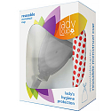 LadyCup Menstruační kalíšek transparentní, velký L + Milton sterilizační tablety